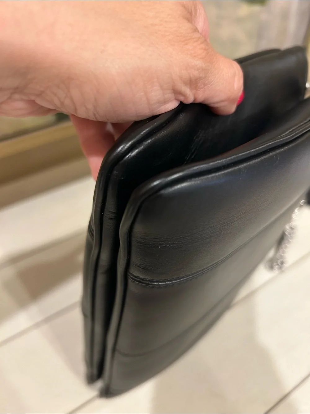 Gucci Petite GG Small Tote w/ Chain - Picture 8 of 15